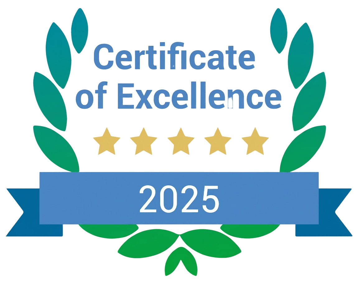 Certificate of Excellence 2025
